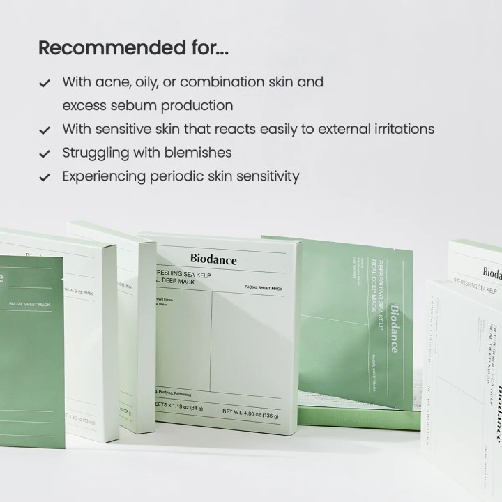 Refreshing Sea Kelp Real Deep Mask Biodance