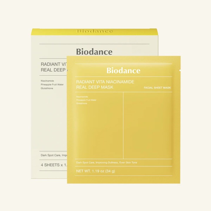 Radiant Vita Niacinamide Real Deep Mask | Biodance