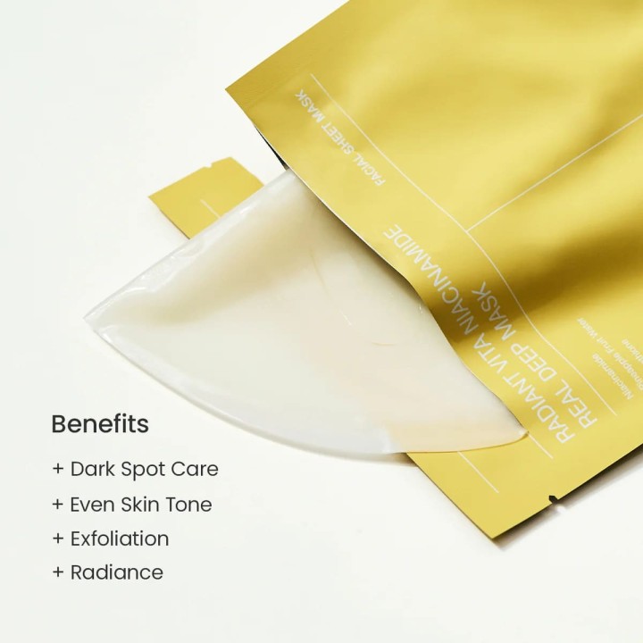 Radiant Vita Niacinamide Real Deep Mask | Biodance