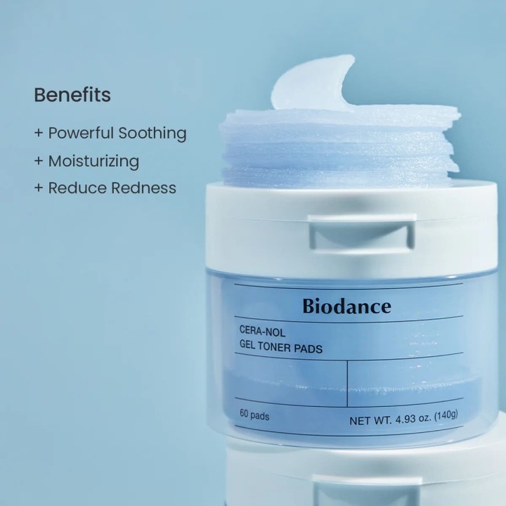 Cera-Nol Gel Toner Pads | Biodance