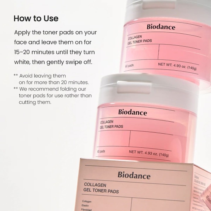 Collagen Gel Toner Pads Biodance