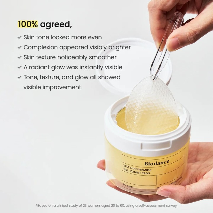 Vita Niacinamide Gel Toner Pads | Biodance