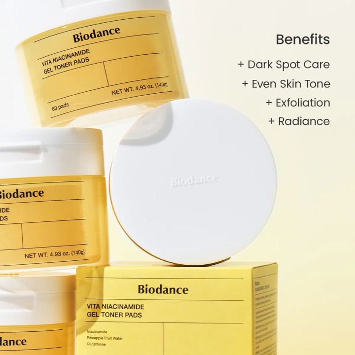 Vita Niacinamide Gel Toner Pads | Biodance
