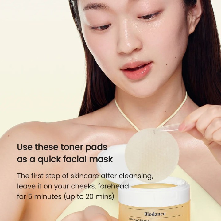 Vita Niacinamide Gel Toner Pads | Biodance