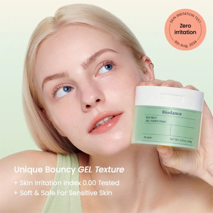 Sea Kelp Gel Toner Pads | Biodance
