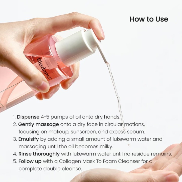 Collagen Cleansing Oil | Huile Nettoyante Biodance