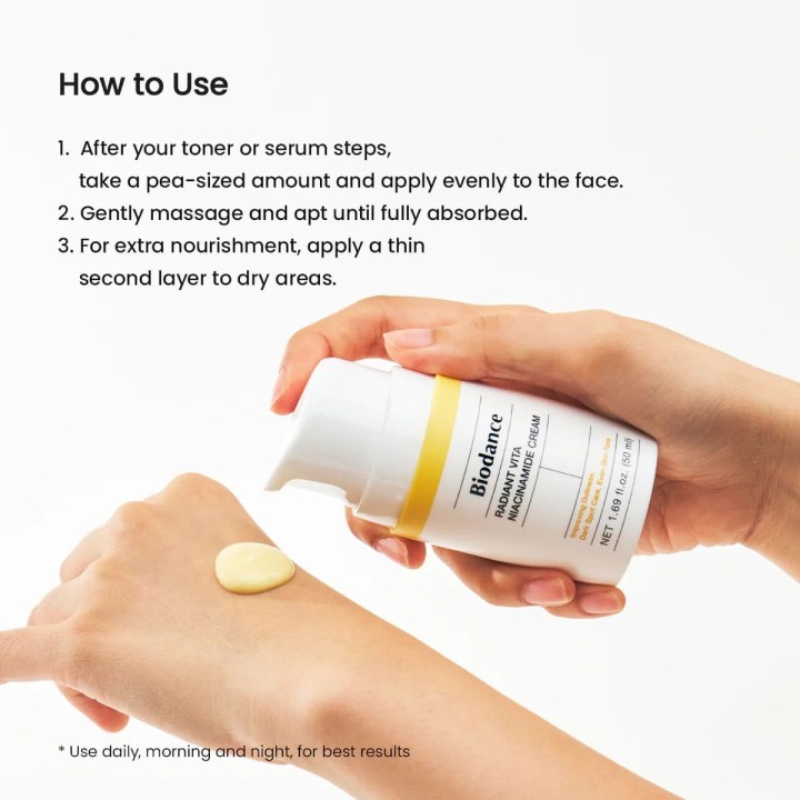 Radiant Vita Niacinamide Cream | Crème Éclat Biodance