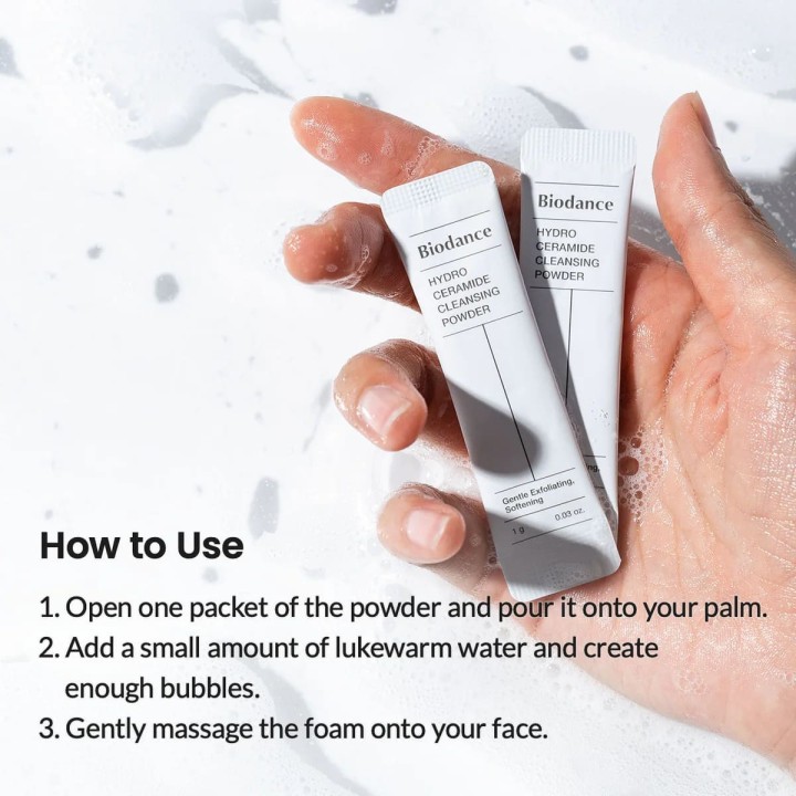Hydro Ceramide Cleansing Powder | Biodance