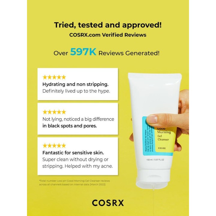 Low pH Good Morning Gel Nettoyant COSRX