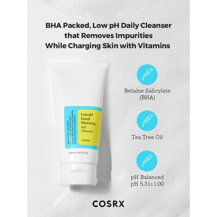Low pH Good Morning Gel Nettoyant COSRX