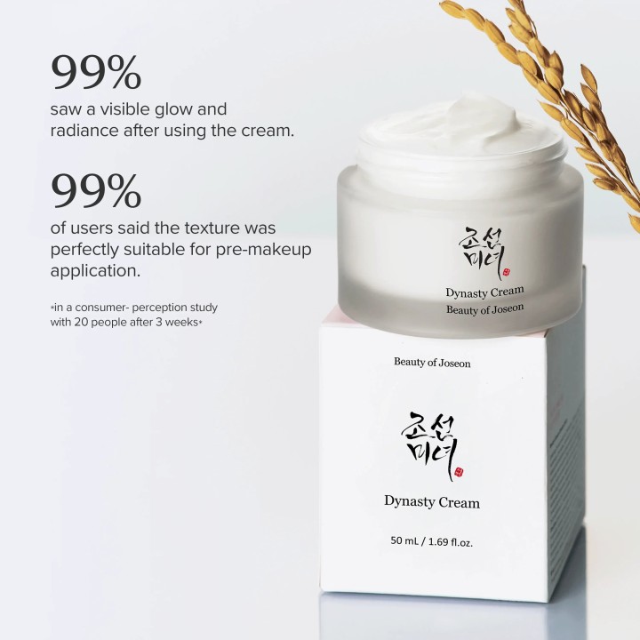 Dynasty Cream Beauty of Joseon : crème anti-âge riz et ginseng