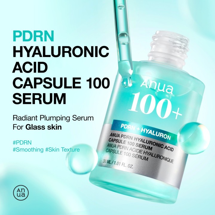 ANUA PDRN Hyaluronic Acid Capsule 100 Sérum | K-Beauty