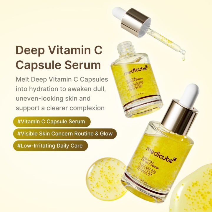 MEDICUBE Deep Vitamin C Capsule Sérum | K-Star