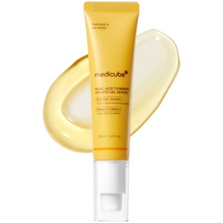 MEDICUBE Kojic Acid Turmeric Eye Gel Sérum | K-Star
