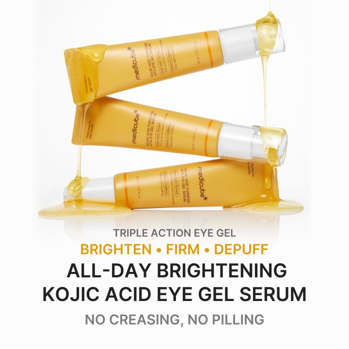 MEDICUBE Kojic Acid Turmeric Eye Gel Sérum | K-Star