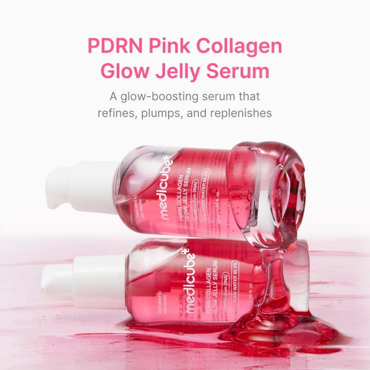 MEDICUBE PDRN Pink Collagen Glow Gelée Sérum | K-Star