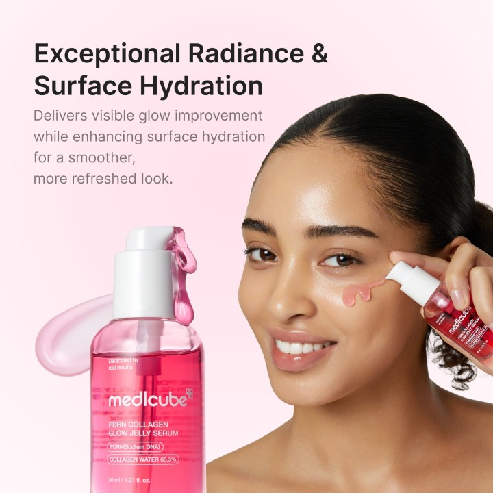 MEDICUBE PDRN Pink Collagen Glow Gelée Sérum | K-Star