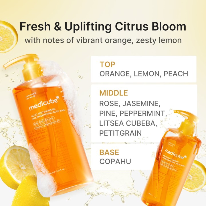 MEDICUBE Kojic Acid Turmeric Gel Douche | K-Star