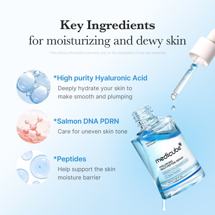 MEDICUBE Hyaluronic Multi Peptide PDRN Sérum | K-Star
