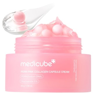 MEDICUBE PDRN Pink Collagen Capsule Crème | K-Star