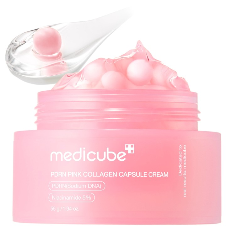 MEDICUBE PDRN Pink Collagen Capsule Crème | K-Star