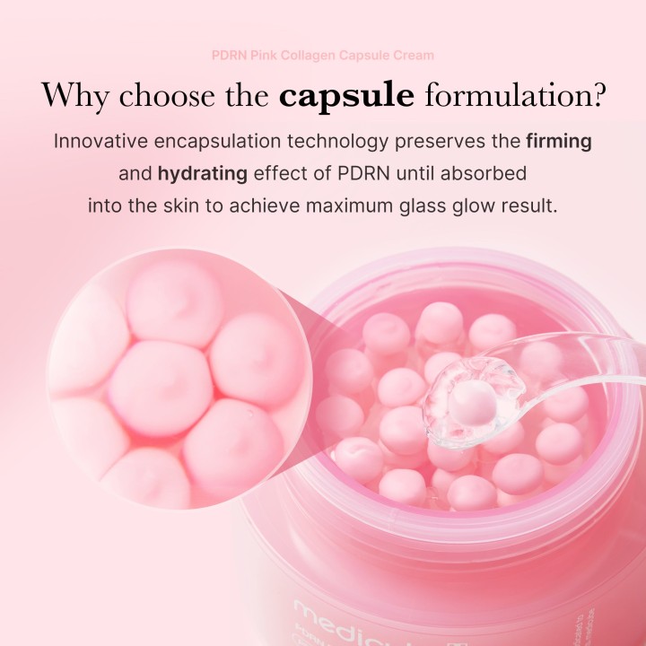 MEDICUBE PDRN Pink Collagen Capsule Crème | K-Star
