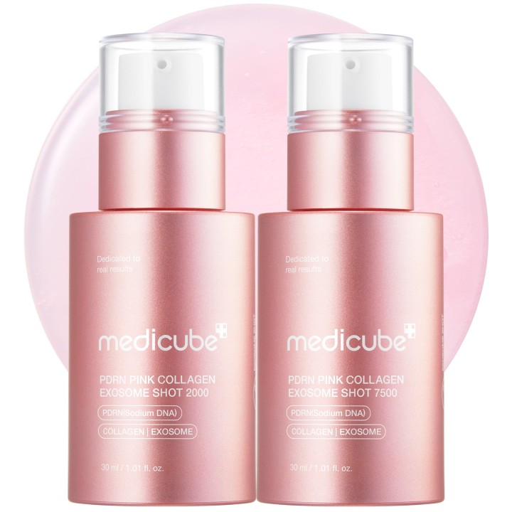 MEDICUBE PDRN Pink Collagen Exosome Shot | K-Star