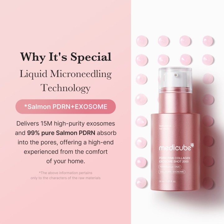 MEDICUBE PDRN Pink Collagen Exosome Shot | K-Star