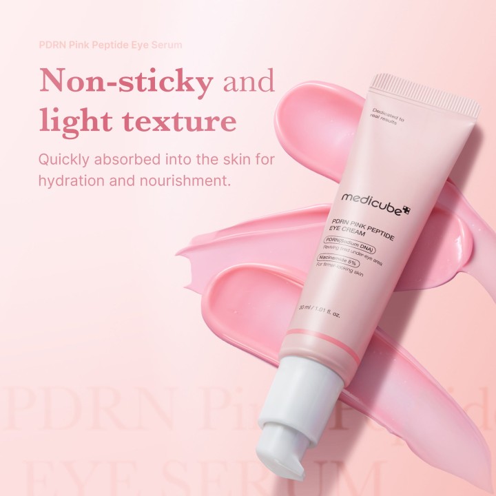 MEDICUBE PDRN Pink Peptide Crème Yeux | K-Star