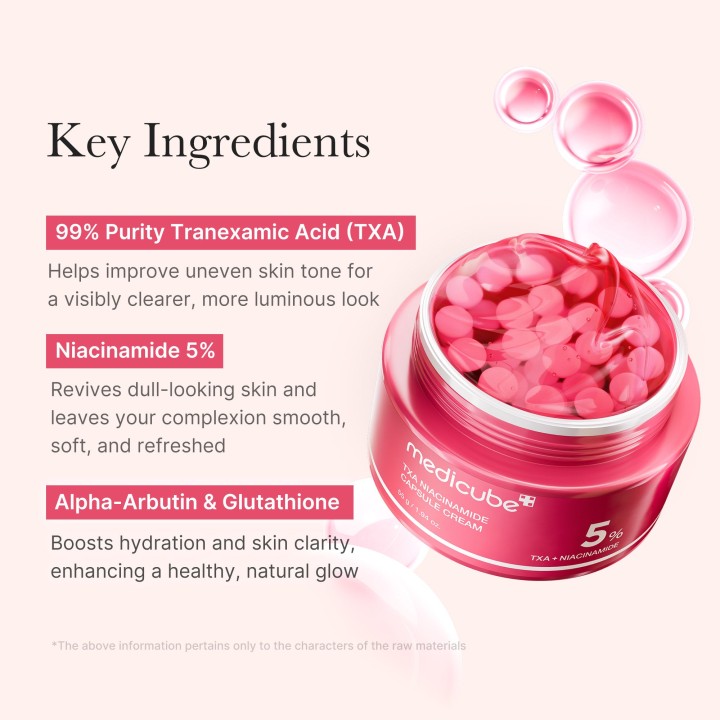 MEDICUBE TXA Niacinamide Capsule Crème | K-Star