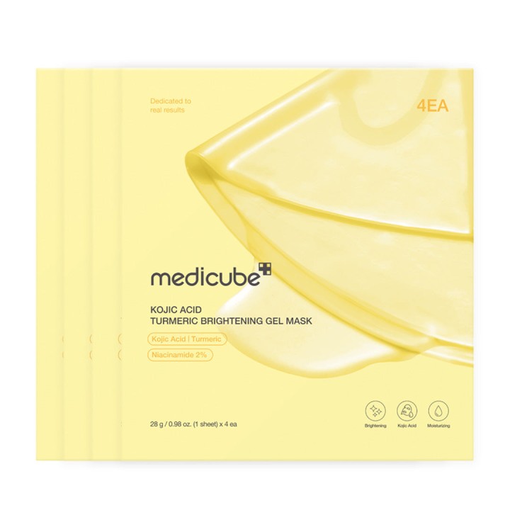 MEDICUBE Kojic Acid Turmeric Gold Gel Masque | K-Star