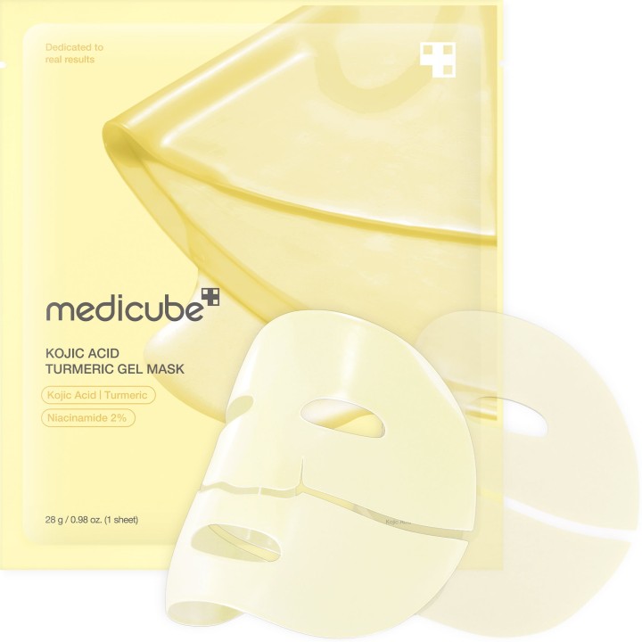 MEDICUBE Kojic Acid Turmeric Gold Gel Masque | K-Star