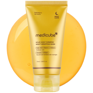 MEDICUBE Kojic Acid Turmeric Overnight Masque | K-Star