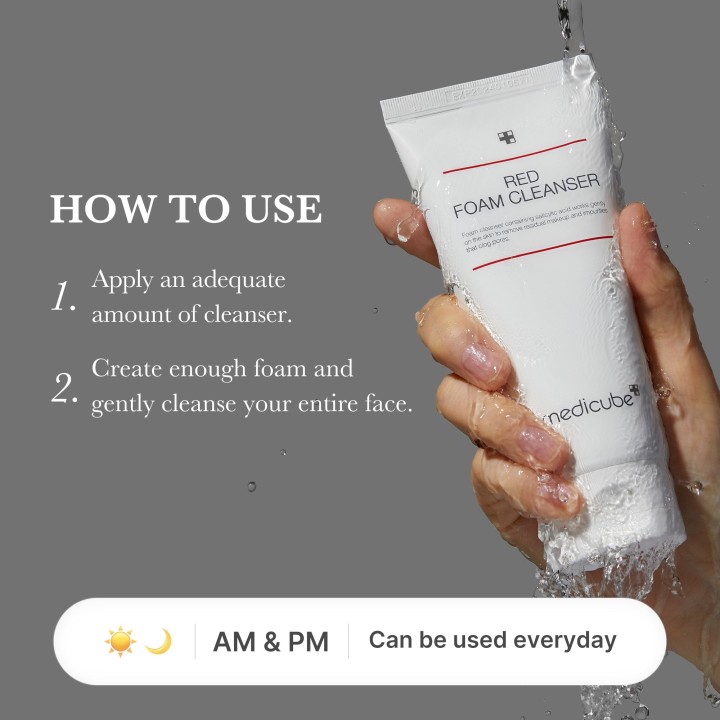 MEDICUBE Red Mousse Nettoyant | K-Star