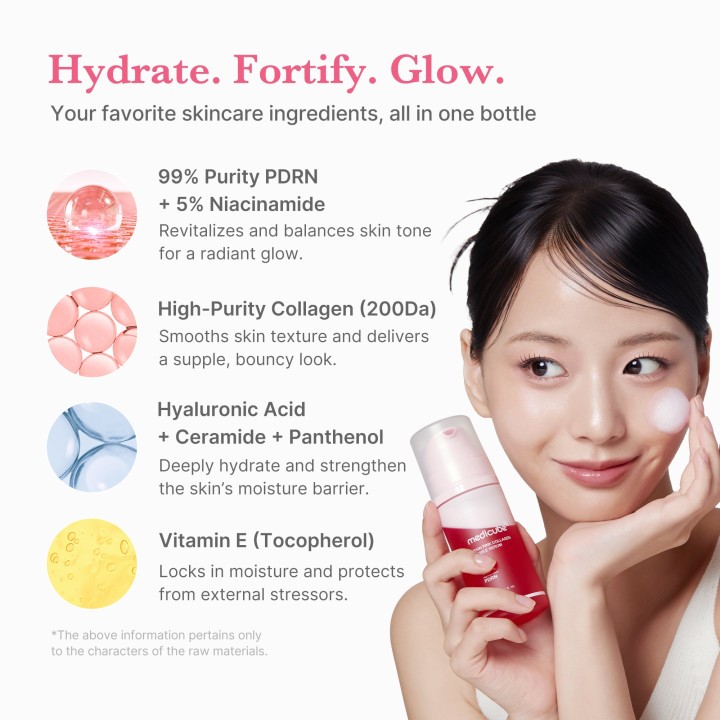 MEDICUBE PDRN Pink Collagen Bubble Sérum | K-Star