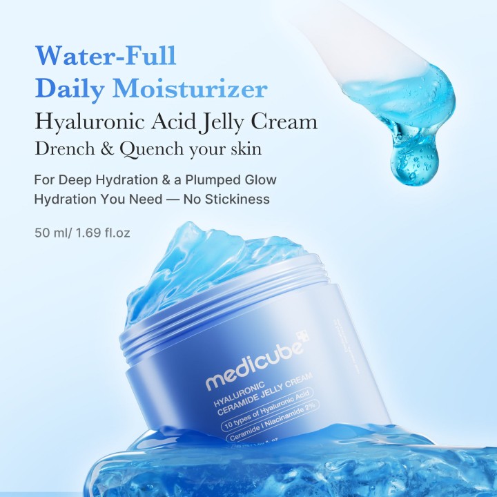 MEDICUBE Hyaluronic Ceramide Gelée Crème | K-Star