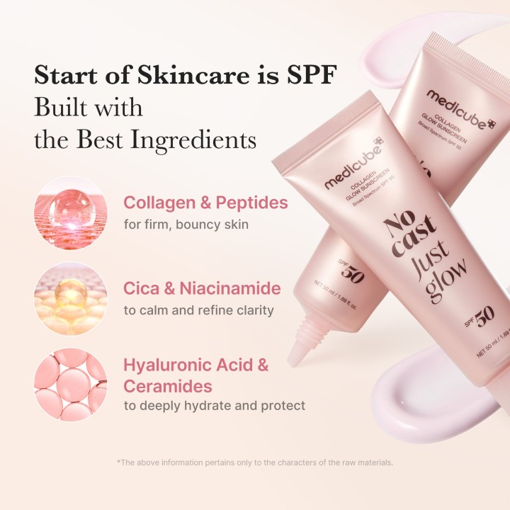 MEDICUBE No Cast Just Glow Écran Solaire | K-Star