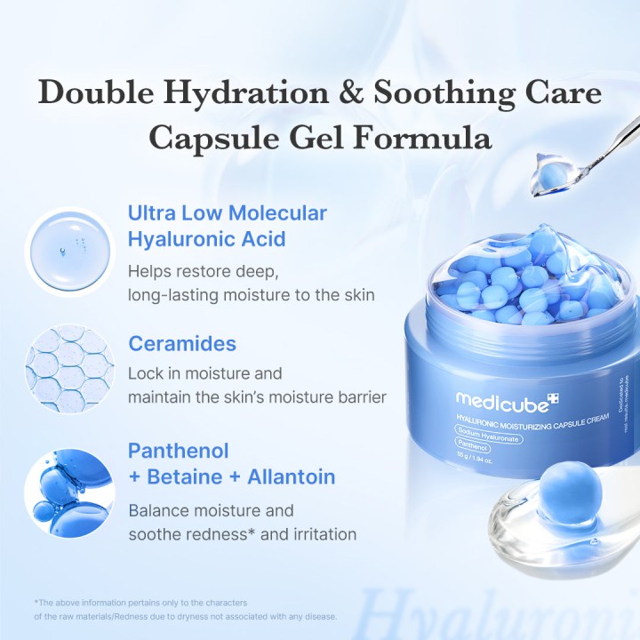 MEDICUBE Hyaluronic Acid Capsule Crème | K-Star