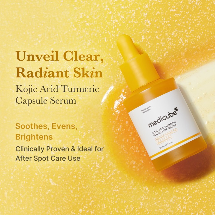 MEDICUBE Kojic Acid Turmeric Capsule Sérum | K-Star