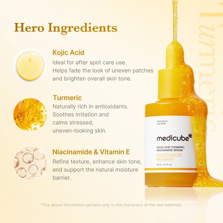 MEDICUBE Kojic Acid Turmeric Capsule Sérum | K-Star