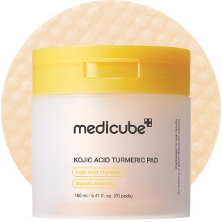 MEDICUBE Kojic Acid Turmeric Disque Tonique | K-Star