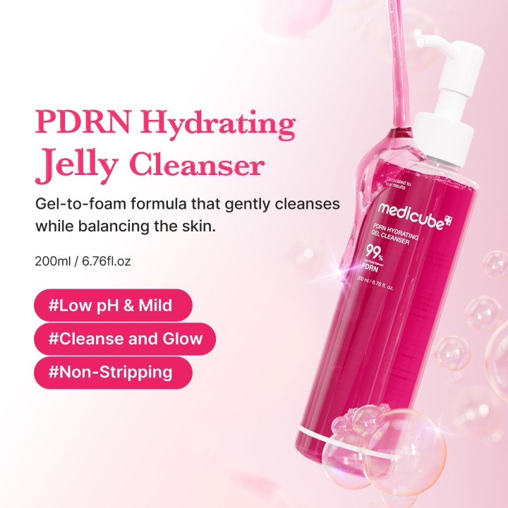 MEDICUBE PDRN Pink Gel Nettoyant | K-Star