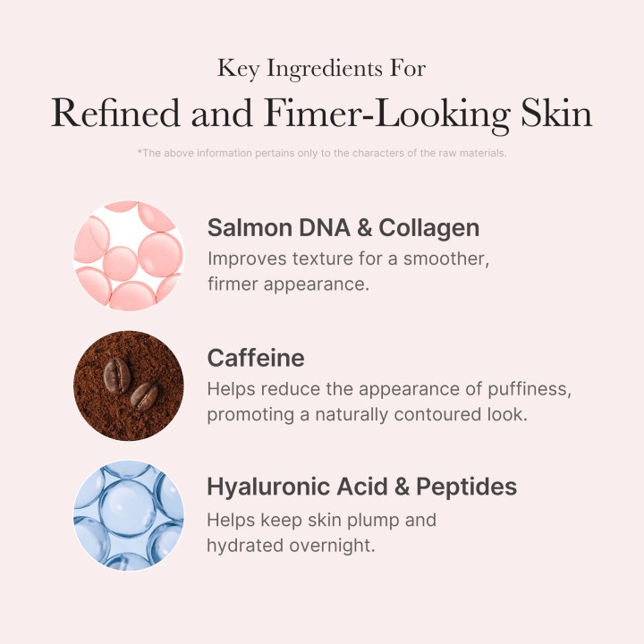 MEDICUBE PDRN Pink Caffeine Overnight Masque | K-Star