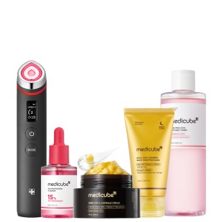 MEDICUBE Pink & Gold Ultimate Care Coffret | K-Star