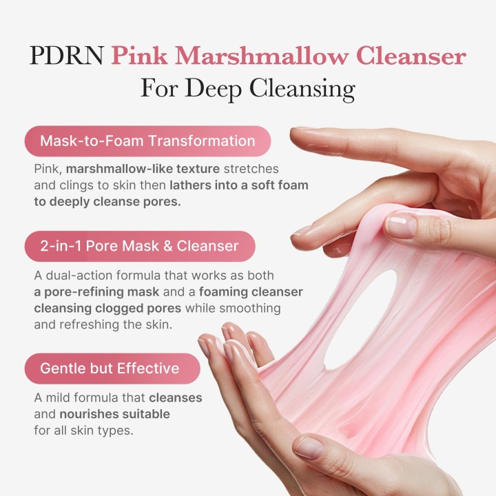 MEDICUBE PDRN Pink Whip Nettoyant | K-Star