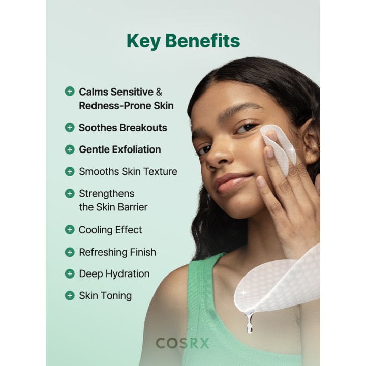 Pads Clear Skin Calming COSRX : apaise et exfolie