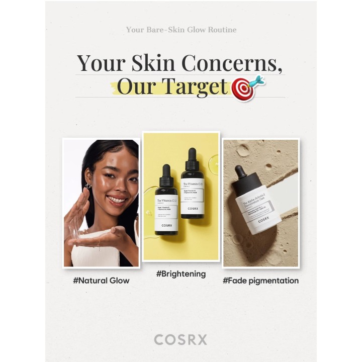 Your Bare Skin Glow Routine COSRX : eclat nature